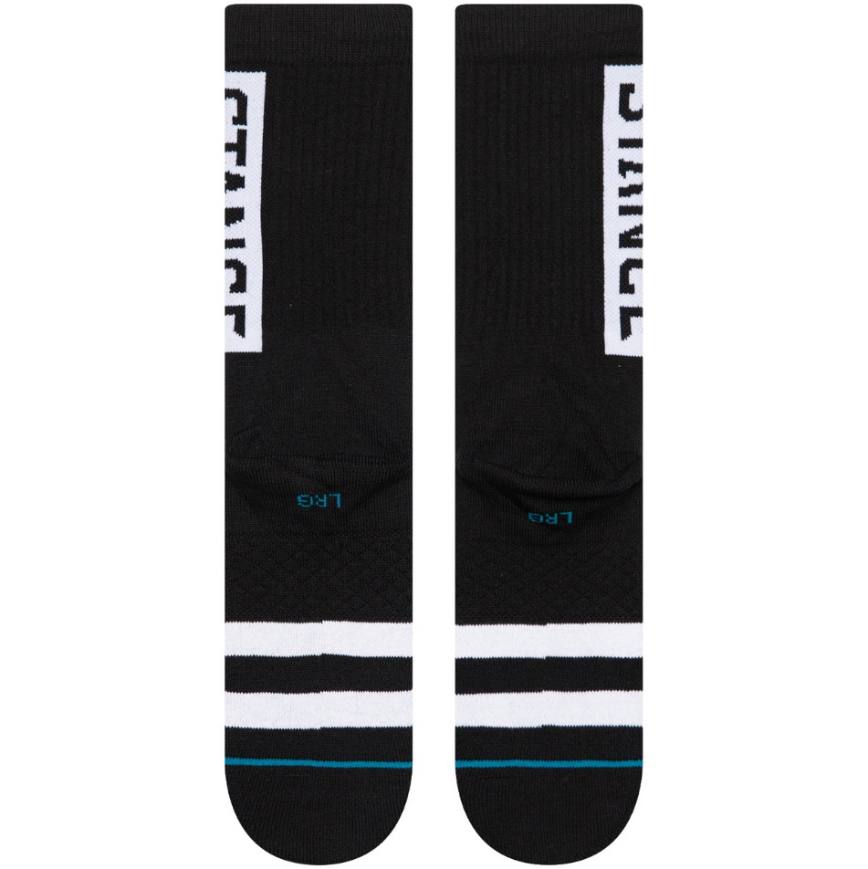2026 Stance Unisex OG Crew Sok M556D17OGG - Black
